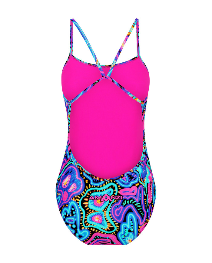 Amanzi Kadın Antrenman Mayosu Proback Tek Parça Luminaria