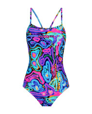 Amanzi Kadın Antrenman Mayosu Proback Tek Parça Luminaria