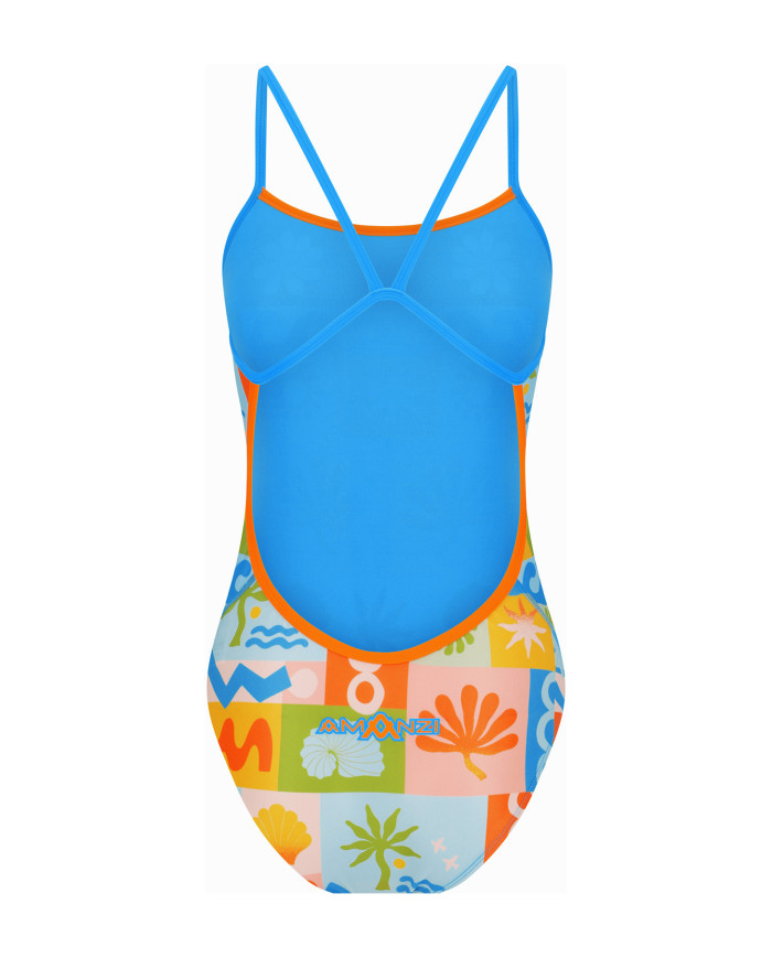 Amanzi Kadın Antrenman Mayosu Proback Tek Parça Vacay