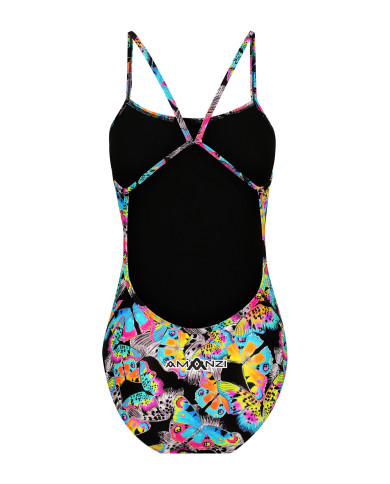 Amanzi Kız Çocuk Antrenman Mayosu Proback Tek Parça Chroma