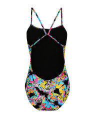 Amanzi Kız Çocuk Antrenman Mayosu Proback Tek Parça Chroma