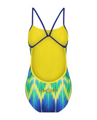 Amanzi Kız Çocuk Antrenman Mayosu Proback Tek Parça Spirit