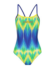 Amanzi Kız Çocuk Antrenman Mayosu Proback Tek Parça Spirit