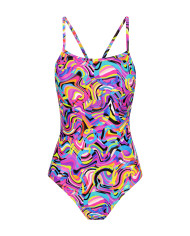 Amanzi Kadın Antrenman Mayosu Proback Tek Parça Spritz