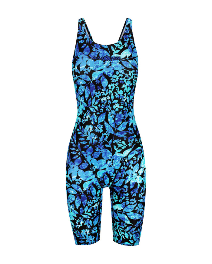 Amanzi Kadın Antrenman Mayosu Diz Boyu Active Fleur