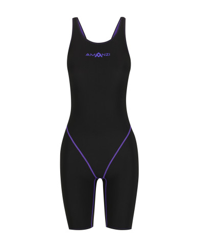 Amanzi Kadın Yarış Mayosu Acceler8 RIZE Diz Boyu Jet Jewel