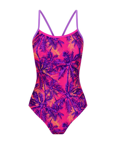 Amanzi Kız Çocuk Antrenman Mayosu Proback Tek Parça Tropix