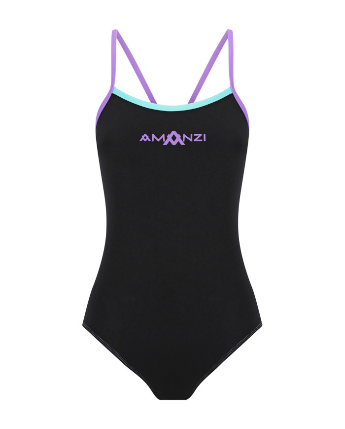 Amanzi Kız Çocuk Antrenman Mayosu Proback Tek Parça Mystic Mint