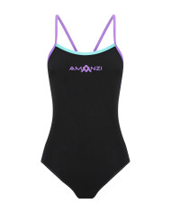 Amanzi Kız Çocuk Antrenman Mayosu Proback Tek Parça Mystic Mint