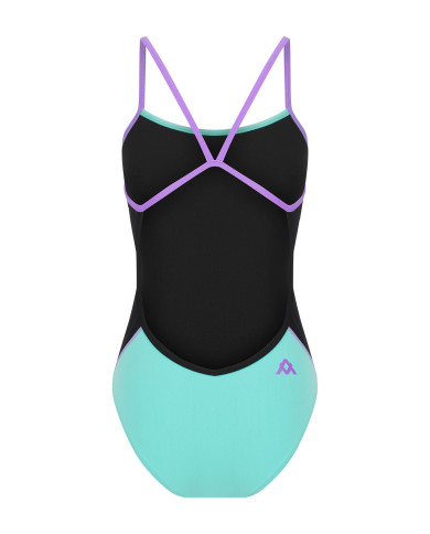 Amanzi Kız Çocuk Antrenman Mayosu Proback Tek Parça Mystic Mint