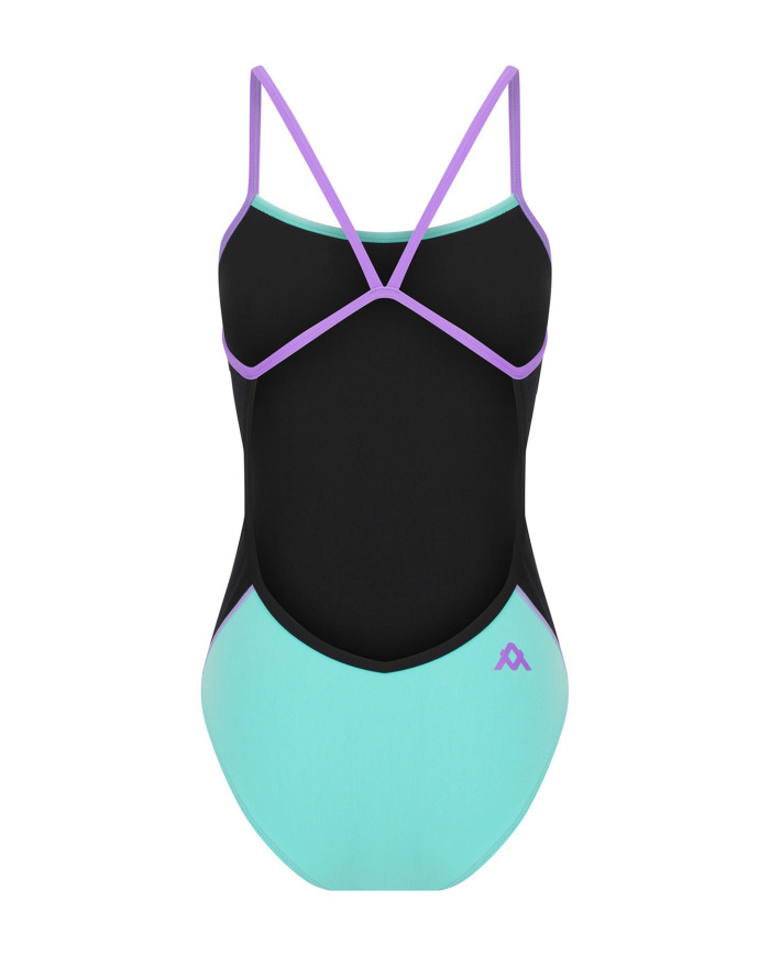 Amanzi Kız Çocuk Antrenman Mayosu Proback Tek Parça Mystic Mint