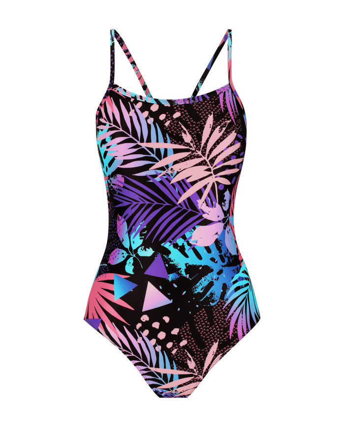 Amanzi Kız Çocuk Antrenman Mayosu Proback Tek Parça Isla