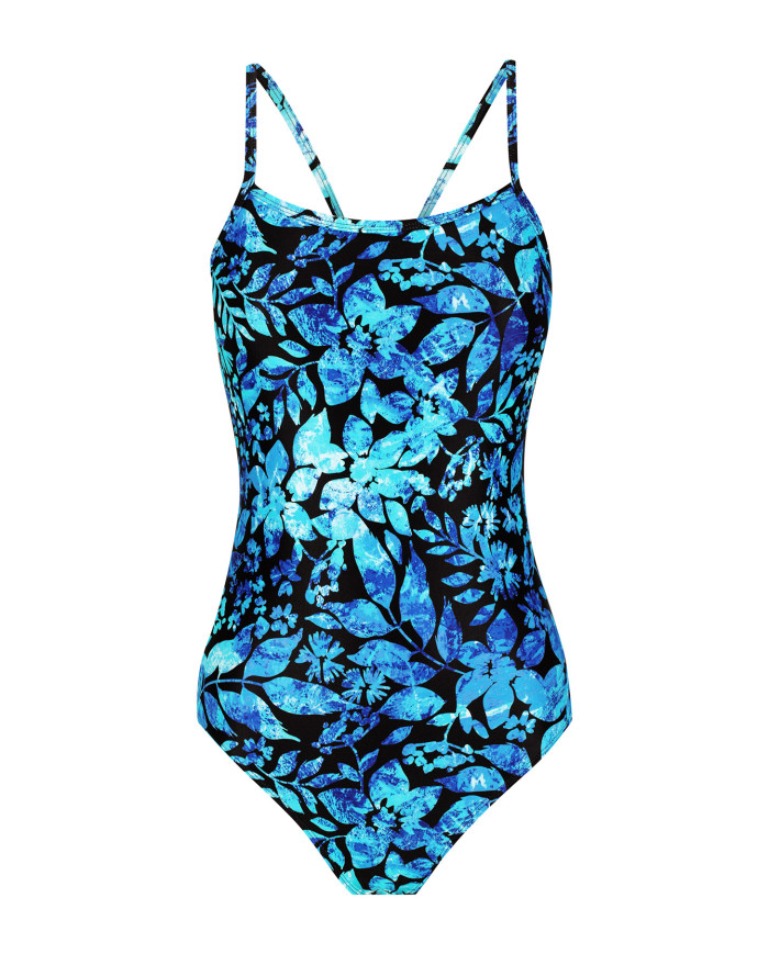 Amanzi Kız Çocuk Antrenman Mayosu Proback Tek Parça Fleur