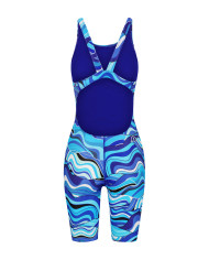 Amanzi Kız Çocuk Antrenman Mayosu Diz Boyu Active Seafire