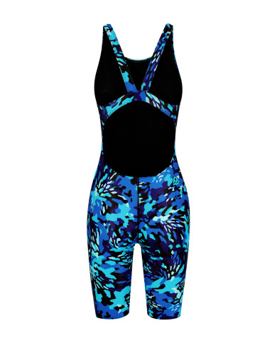 Amanzi Kız Çocuk Antrenman Mayosu Diz Boyu Active Subzero