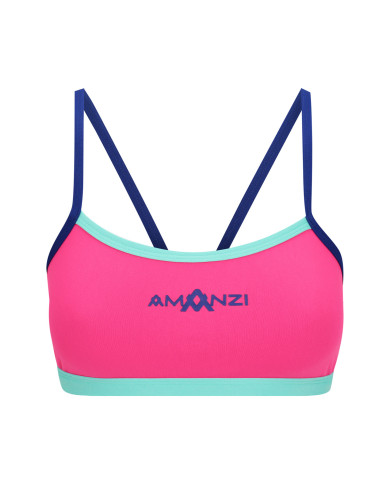 Amanzi Kız Çocuk Antrenman Bikinisi Üstü Rosette