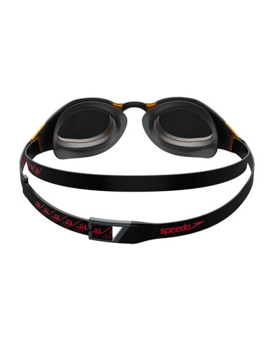 Speedo Fastskin Hyper Elite Mirror Aynalı Yüzücü Gözlüğü Siyah Altın