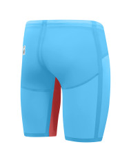 Speedo Fastskin LZR Pure Valor 2.0 Jammer Erkek Yarış Mayosu Mavi Kırmızı