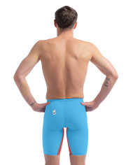 Speedo Fastskin LZR Pure Valor 2.0 Jammer Erkek Yarış Mayosu Mavi Kırmızı