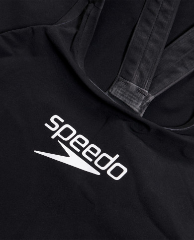 Speedo Fastskin LZR Pure Valor 2.0 Openback Kneeskin Yarış Mayosu Siyah