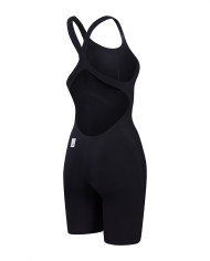Speedo Fastskin LZR Pure Valor 2.0 Openback Kneeskin Yarış Mayosu Siyah