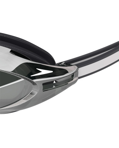 Speedo Vanquisher 3.0 Mirror Yüzücü Gözlüğü Altın Siyah