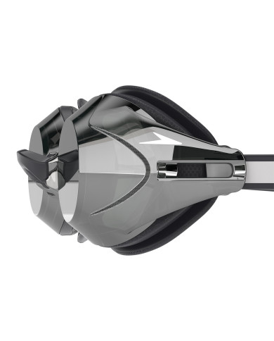 Speedo Vanquisher 3.0 Mirror Yüzücü Gözlüğü Altın Siyah