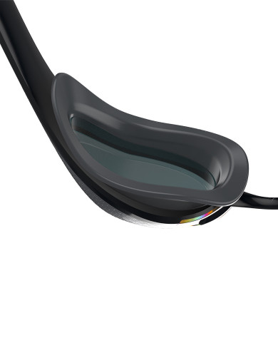 Speedo Fastskin Pure Focus Mirror Aynalı Yüzücü Gözlüğü Siyah Kırmızı