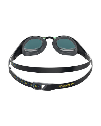 Speedo Fastskin Pure Focus Mirror Aynalı Yüzücü Gözlüğü Siyah Kırmızı