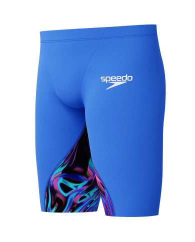 Speedo LZR Ignite Jammer Erkek Yarış Mayosu Mavi