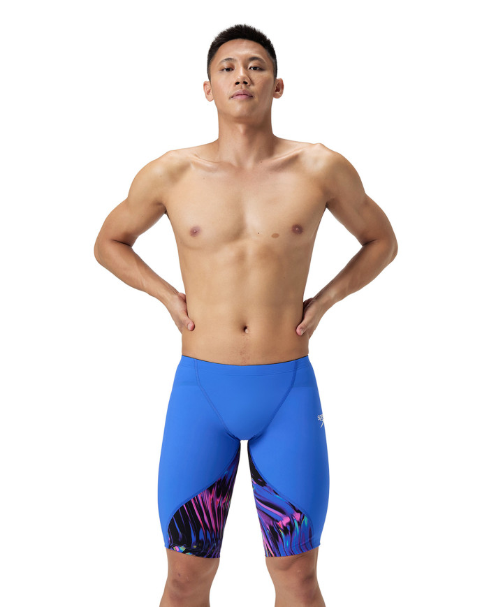 Speedo LZR Ignite Jammer Erkek Yarış Mayosu Mavi