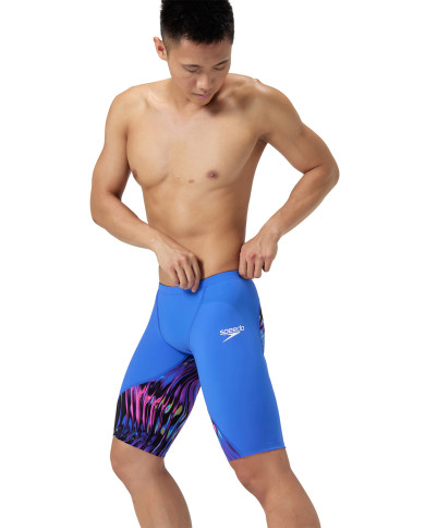 Speedo LZR Ignite Jammer Erkek Yarış Mayosu Mavi