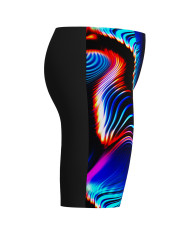 Speedo Fastskin Junior Endurance+ Max High Waisted Jammer Erkek Çocuk Yarış Mayosu Siyah