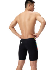 Speedo Fastskin LZR Pure Valor 2.0 Jammer Erkek Yarış Mayosu Siyah Çok Renkli