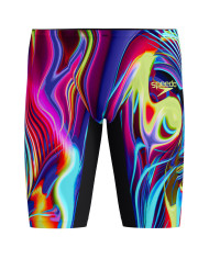 Speedo Fastskin LZR Pure Valor 2.0 Jammer Erkek Yarış Mayosu Siyah Çok Renkli