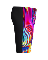 Speedo Fastskin LZR Pure Valor 2.0 Jammer Erkek Yarış Mayosu Siyah Çok Renkli