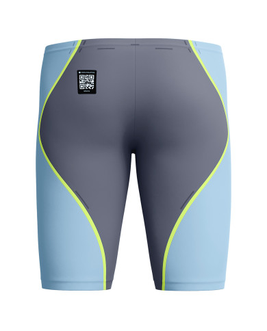 Speedo Fastskin LZR Pure Intent 2.0 Jammer Erkek Yarış Mayosu Gri Mavi