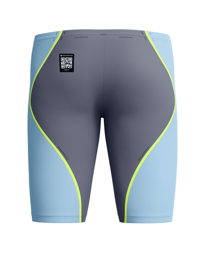 Speedo Fastskin LZR Pure Intent 2.0 Jammer Erkek Yarış Mayosu Gri Mavi