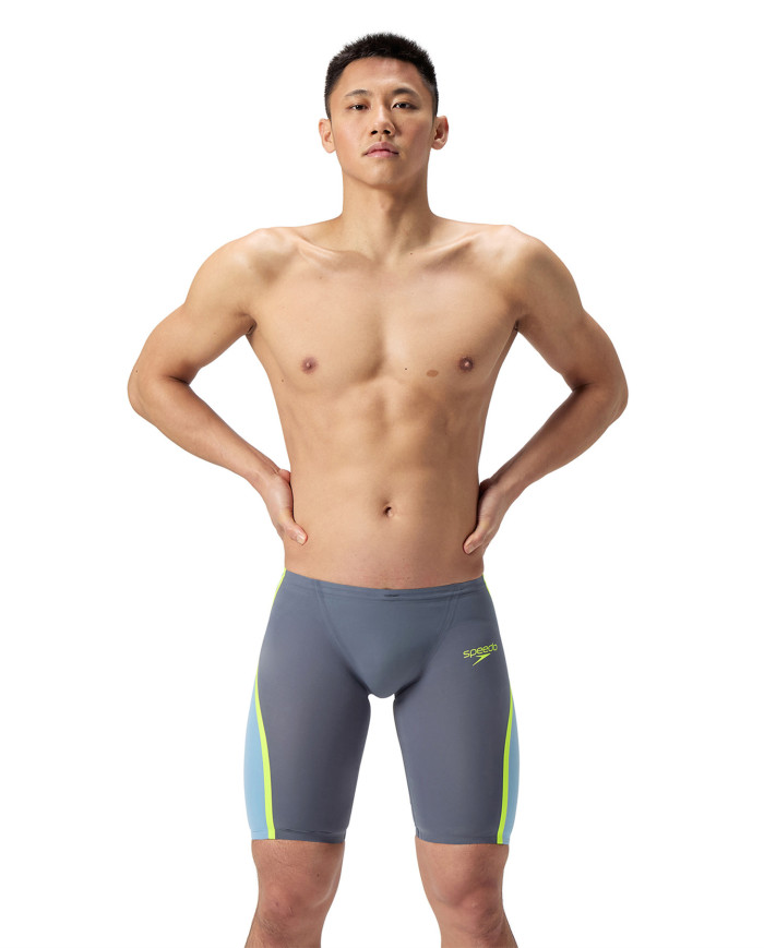 Speedo Fastskin LZR Pure Intent 2.0 Jammer Erkek Yarış Mayosu Gri Mavi