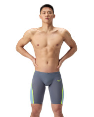 Speedo Fastskin LZR Pure Intent 2.0 Jammer Erkek Yarış Mayosu Gri Mavi