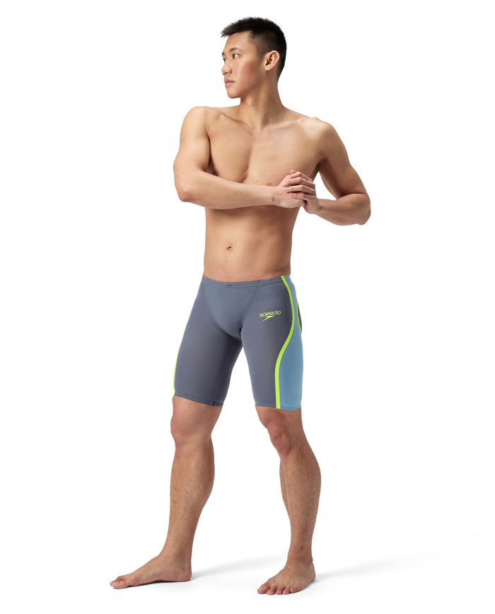 Speedo Fastskin LZR Pure Intent 2.0 Jammer Erkek Yarış Mayosu Gri Mavi