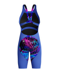 Speedo Fastskin Junior Ignite Kneeskin Kız Çocuk Yarış Mayosu Mavi