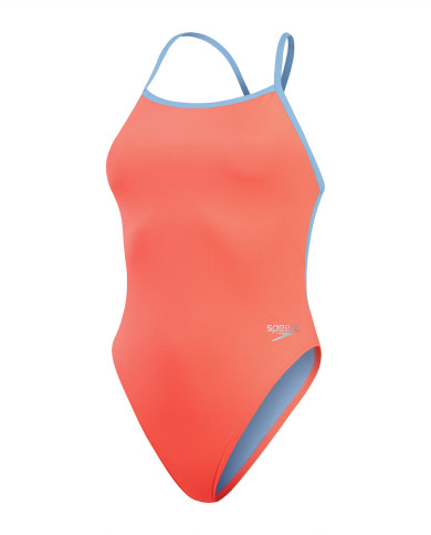 Speedo Solid V Back Kadın Antrenman Mayosu
