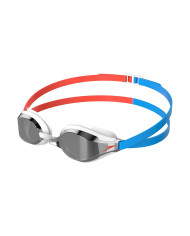 Speedo Fastskin Speedsocket 2 Mirror Aynalı Yüzücü Gözlüğü Kırmızı Mavi