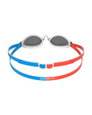 Speedo Fastskin Speedsocket 2 Mirror Aynalı Yüzücü Gözlüğü Kırmızı Mavi