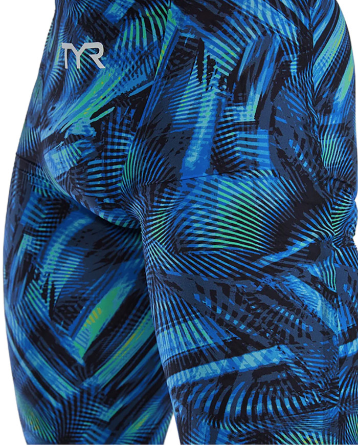 TYR Erkek Avictor Jammer Yarış Mayosu Mavi Yeşil