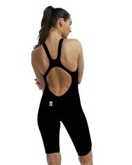 TYR Kadın Avictor Open Back Yarış Mayosu Siyah