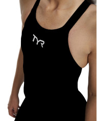 TYR Kadın Avictor Open Back Yarış Mayosu Siyah