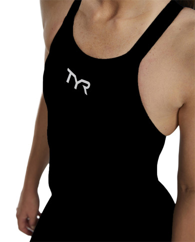 TYR Kadın Avictor Open Back Yarış Mayosu Siyah