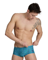 Arena Starfish Low Waist Erkek Antrenman Mayosu Turkuaz Multi